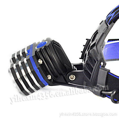 Aluminium XM-L T6 Headlamp For Camping / 2T6 Headlight / XM-L T6 Headlamp Made In China